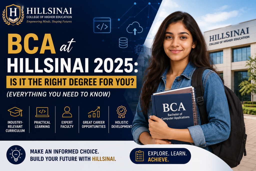 BCA at Hillsinai 2025: Is It the Right Degree for You? (Everything You Need to Know)